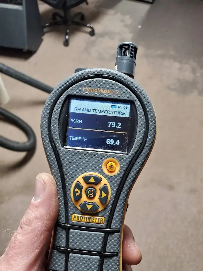 Moisture meter humidity assessment for Fire & Smoke Damage Restoration in Oak Hill